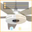 Ventilateur de plafond intelligent à 52 pales 52 po avec télécommande DEL, ensemble d'éclairage inclus-1320104815