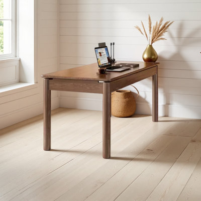 Solid wood ashwood simple desk