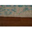Tapis beige en laine noué à la main de conception unique 1 pi 11 po x 3 pi 11 po New Age