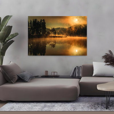 Alexandrov - Ensoleillé, matin, paysage contemporain abstrait, art mural