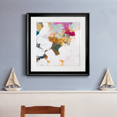 " I See You Diptych II " Painting Print