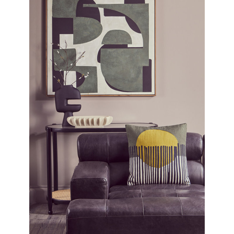 Dequisha Striped Square Cushion
