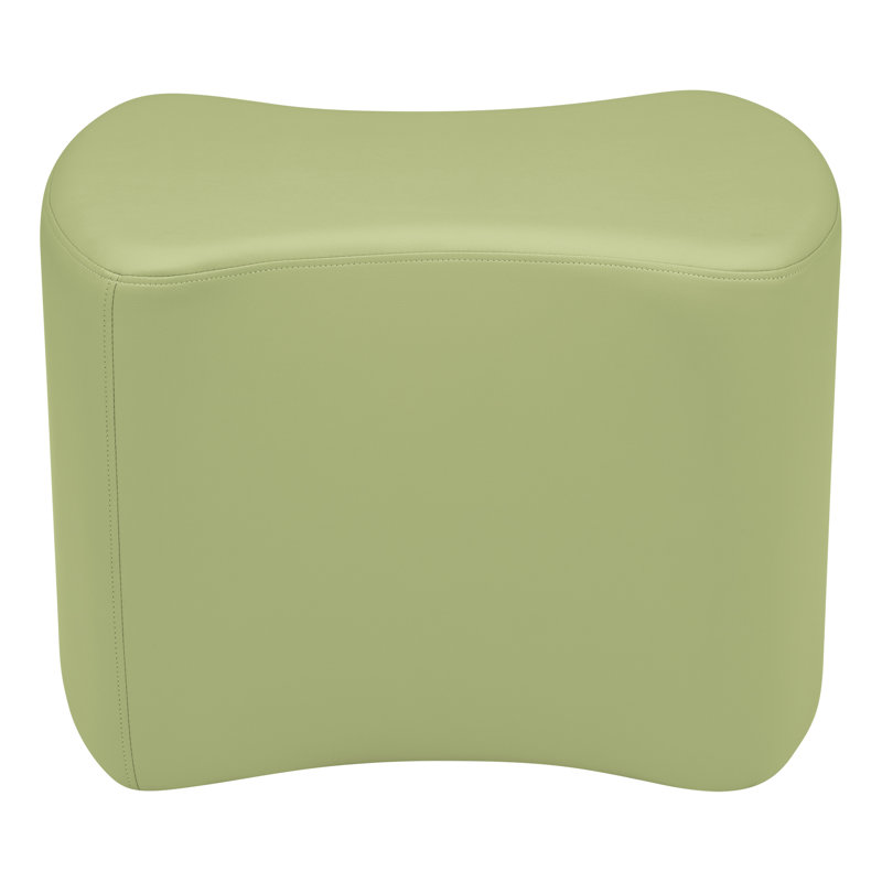 Tabouret à nœuds papillon structuré en savoir plus, Vert fougère