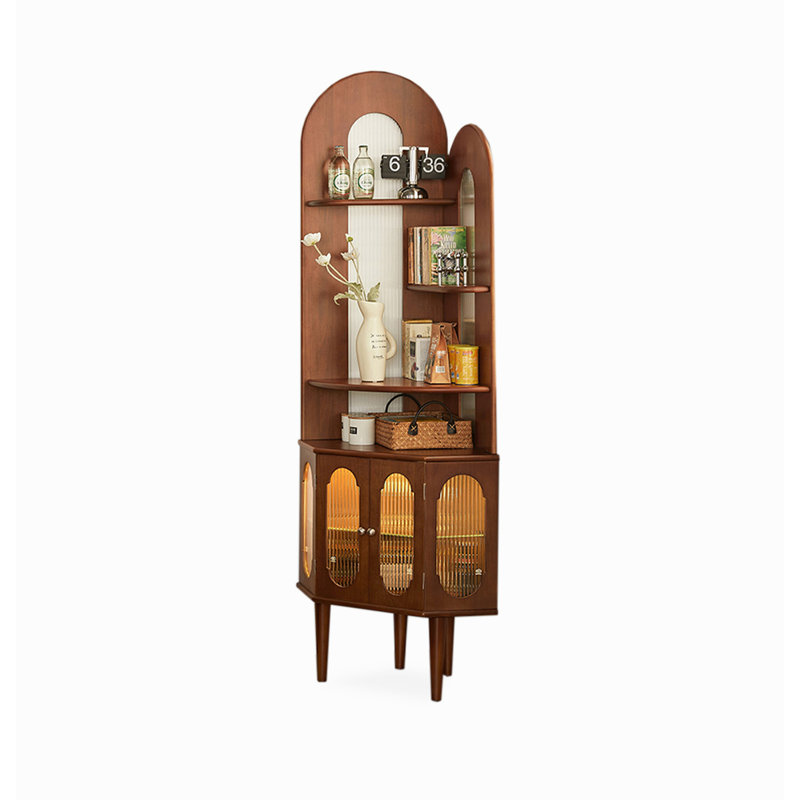 Retro Light Luxury Multi-Functional Display & China Cabinets
