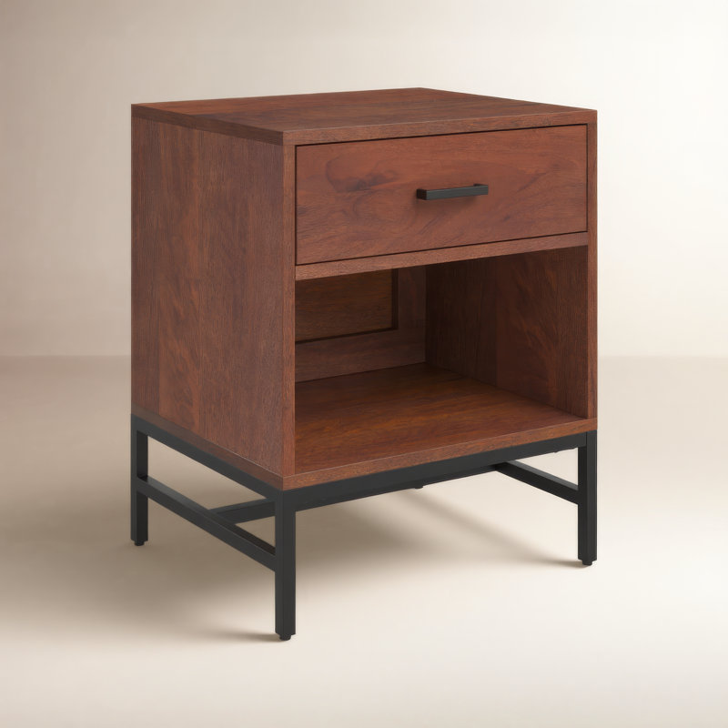 Table de chevet 18 po Belloma Ivywood, Noyer