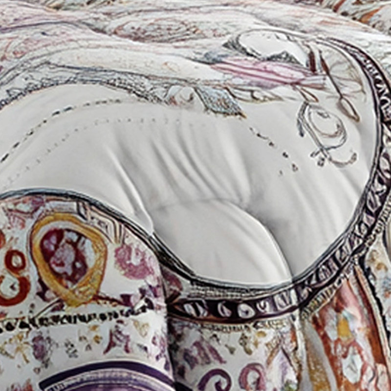 Paisley Pattern Duvet Cozy Warm