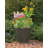 Indoor/Outdoor Lightweight Resin Wicker Design Flower Planters with Drillable Drain Hole-16298835