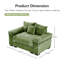 Canapé modulaire surdimensionné 54,3 po Cloud-1880389802