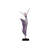 32.28"Polyester resin purple human-shaped art piece