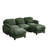 Modular U-Shaped Sectional Sofa-1367403680