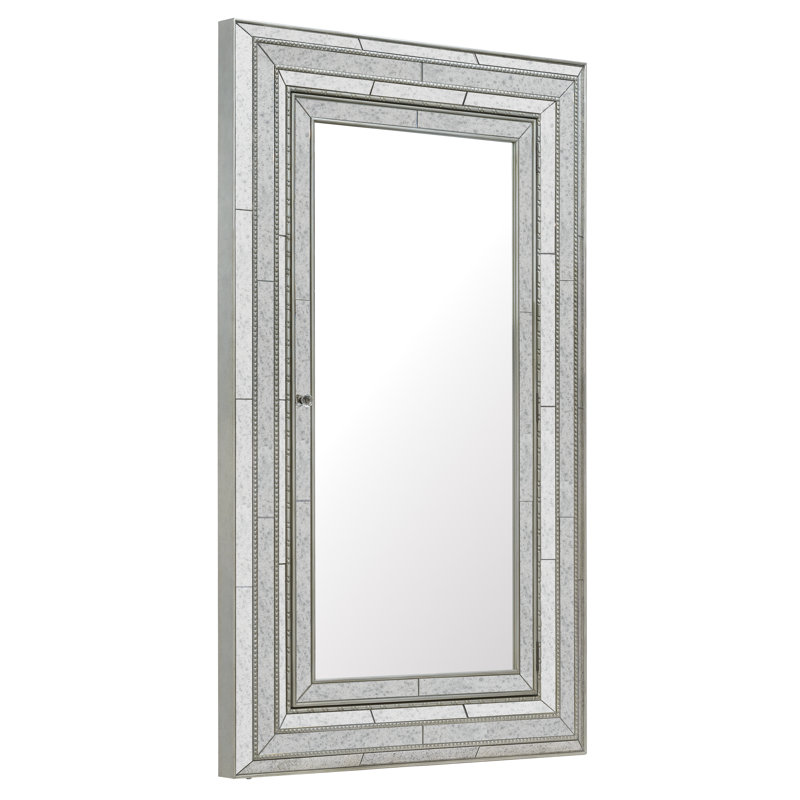 Melange Flat Beveled Mirror