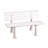 2-Seater Weatherproof PVC Garden Bench-16310068