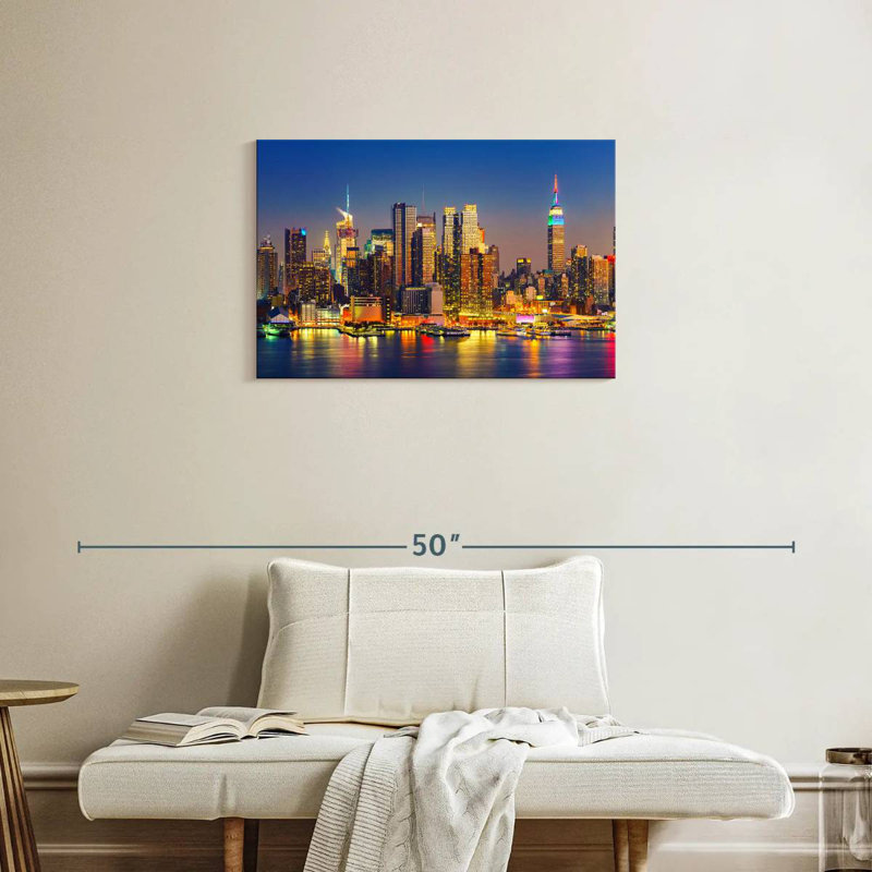 Kavia Manhattan Glowing Lights, 20" H x 30" W