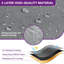 Housse de mobilier d'extérieur imperméable pour ensemble de conversation 4 pièces-1016389534