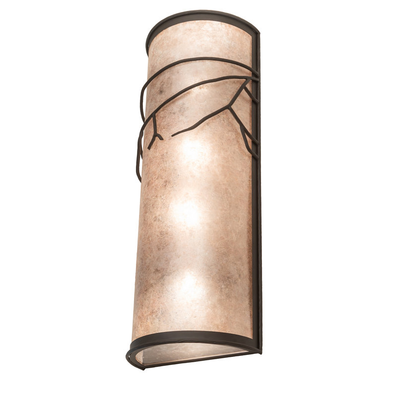 2 - Light Flush Mounted Sconce