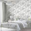 Laura Ashley Mirabelle Pale Seaspray Wallpaper