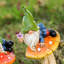 2 pièces de gnomes mignons sur des statues de jardin Jovaughn