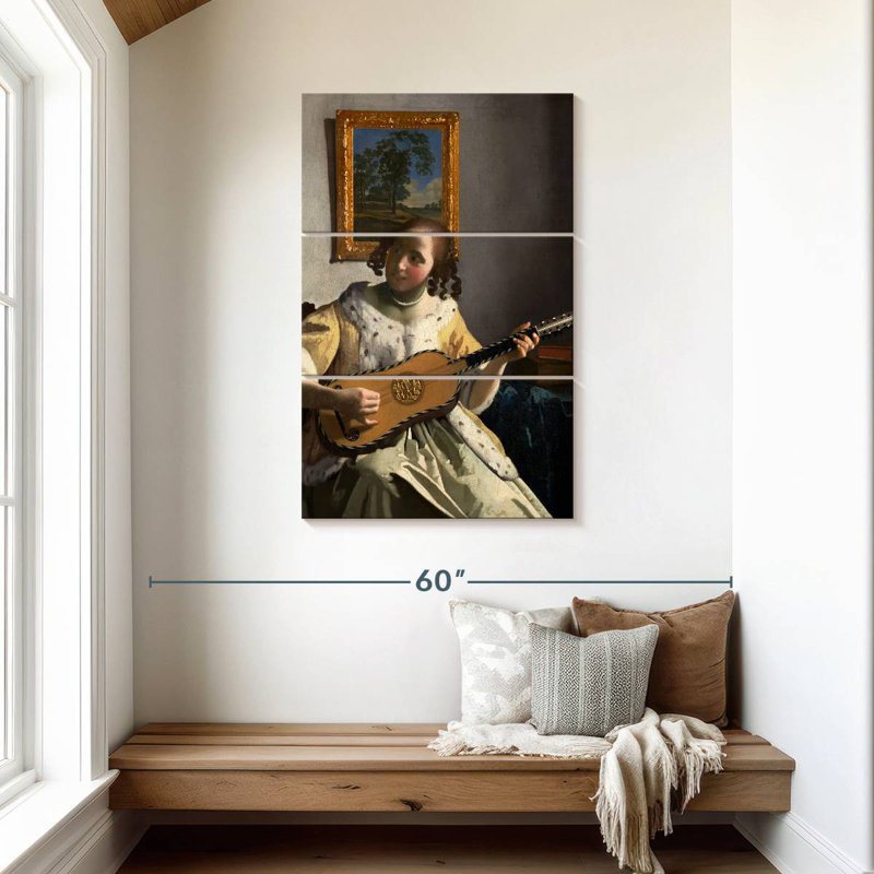 Abarca, le joueur de guitare, H 45 po x l 28 po