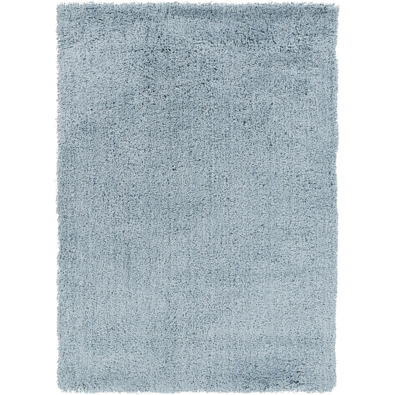 Mellow Winter Sky Blue Rug, Coureur 2'3" x 8'