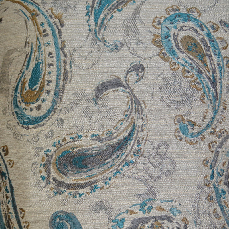 Bancroft Decorative Throw Pillow, Turquoise, 22"H x 22"W