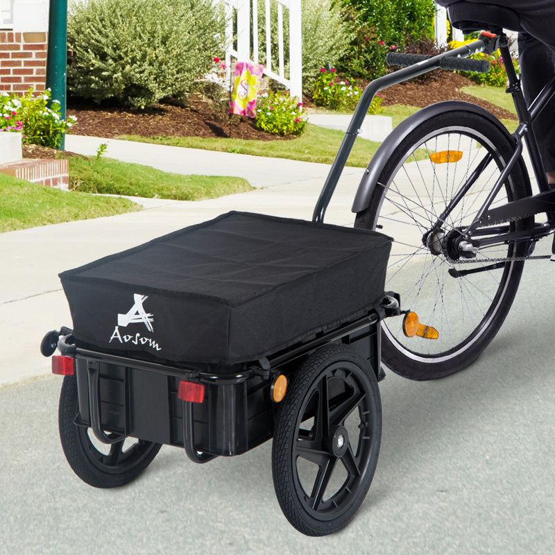 Remorque de cargaison de vélo Aosom