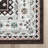 Dery Black Tribal Medallion Durable Non-Skid Washable Area Rug-94416722