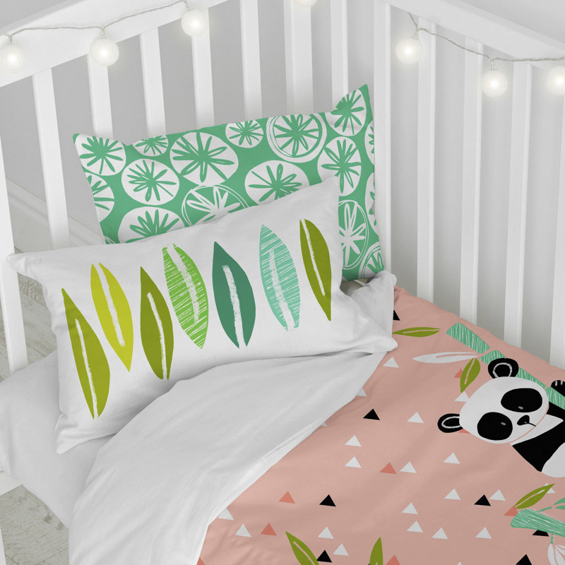 Killian 2 - Piece Cot Bedding Set, 100cm W x 135cm L, Pink