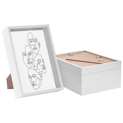 Nicola Spring - Deep Box Photo Frames - A4 (8 x 12")