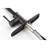 Single Handle Matt Black Kitchen Faucet, Stainless Steel With Pull-Down Spray Functionality For Ease Of Use High Arc Build, Pull Out Enhanced Convenience-340143379
