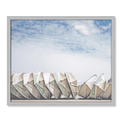 Hennecy "Wooden Boats" Print by Leah Straatsma