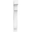 Support standard en PVC de qualité architecturale avec extrémités en bloc de l 3 po x P 18 po x H 24 po-47429870