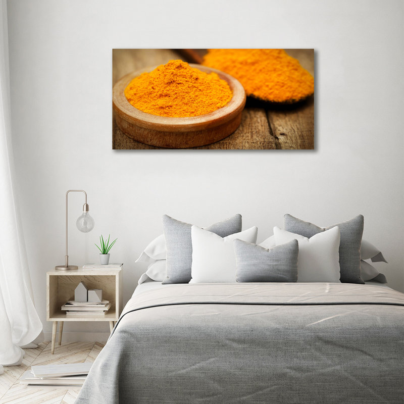 Turmeric Spice - Wrapped Canvas Print