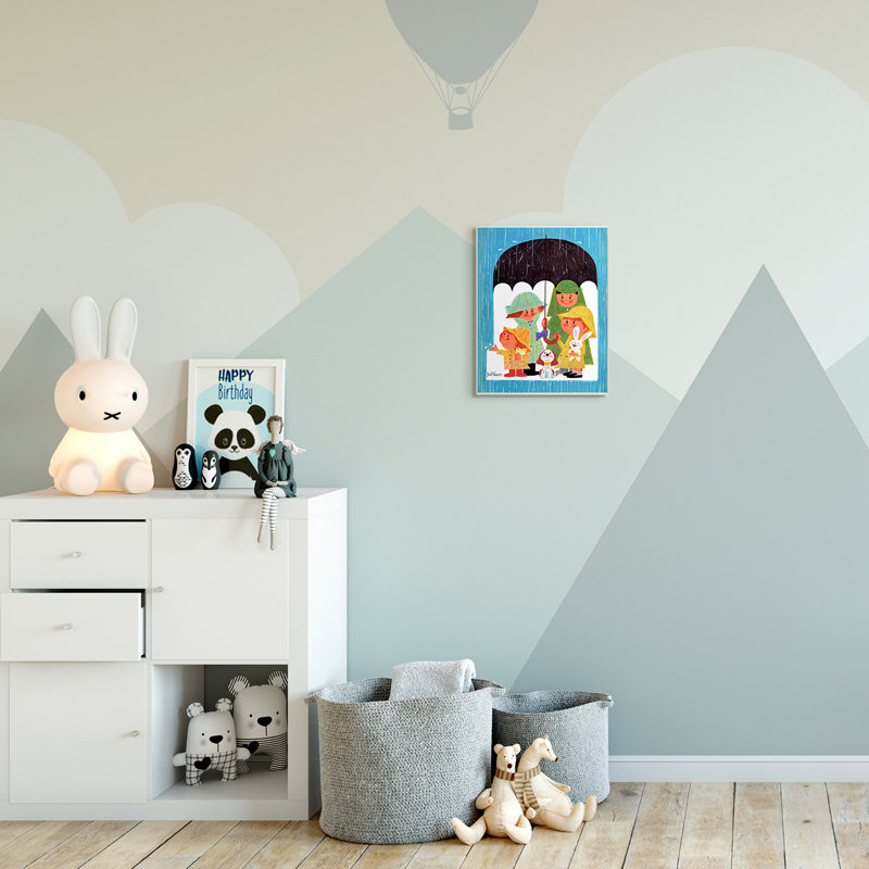 Dessin de Raycliff Rainy Day, H 15 po x l 10 po, Plaque murale