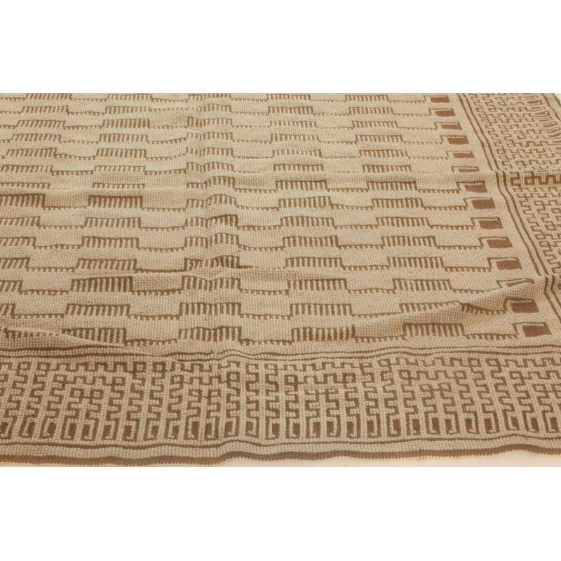 Tapis moderne en laine 5 pi 8 po x 8 pi par Arthur Dunnam