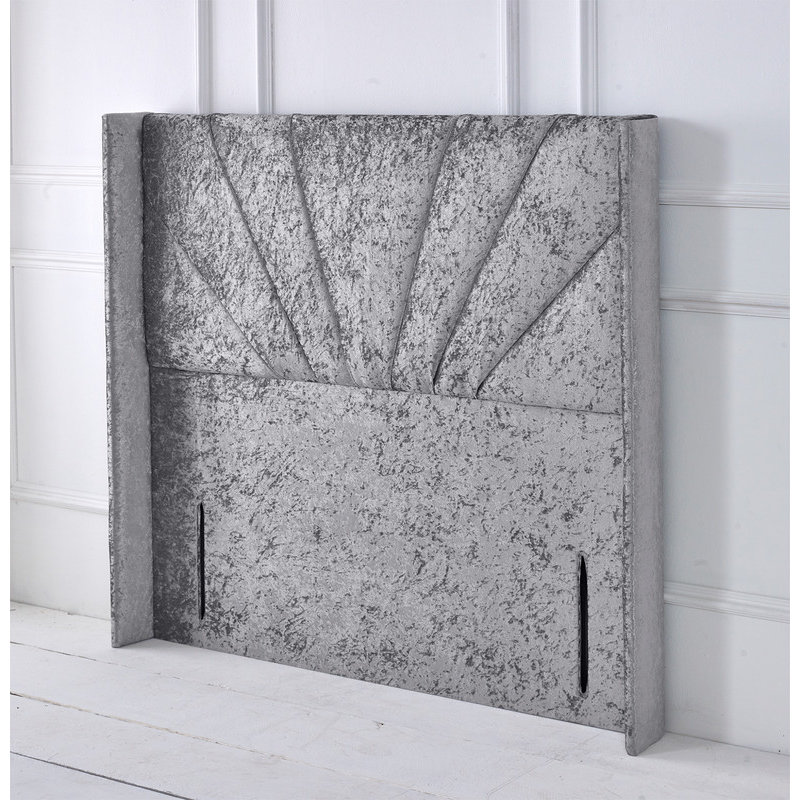 Upholstered Headboard, Grey, Small Double (4')