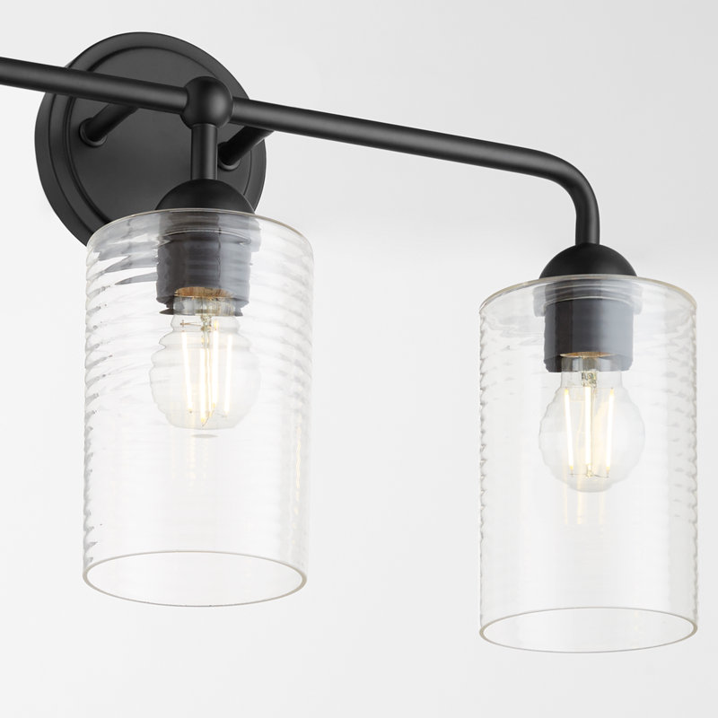 CHARLOTTE 3 Light Vanity, Matte Black