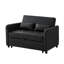 2 Seater Faux Leather Sofa Bed