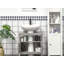 Durability Pedestal Sink Storage Cabinet, Bathroom Under Sink Cabinet with 2 Doors and Open Shelf,Space Saving
