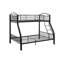 Pharr Contemporary Bunk Bed with Built-in Front Ladder-907315223-917692710
