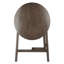 Table ronde haute Torence, gris huître