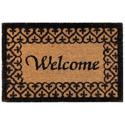 Camberry Non-Slip Trellis Valentine's Day Doormat