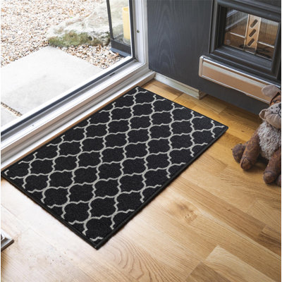 Vasta Non-Slip Geometric Indoor Doormat