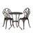 outdoor set With a Table and two chairs