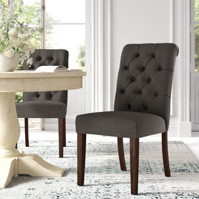 Ameriga 19.3'' H Tufted Upholstered Parsons Chair