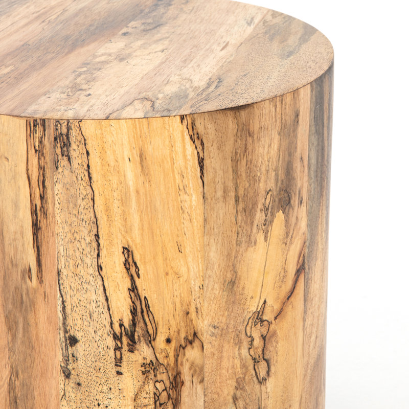 Hudson End Table, Spalted Primavera