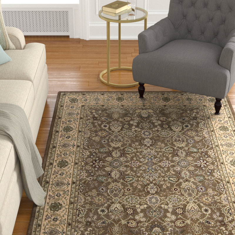 Bryony Silk Oriental Indoor Rug, Rectangle 7'9" x 9'9"