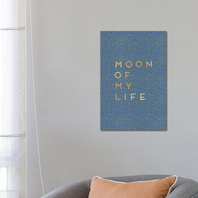 Moon Of My Life by Orara Studio - Wrapped Canvas Print