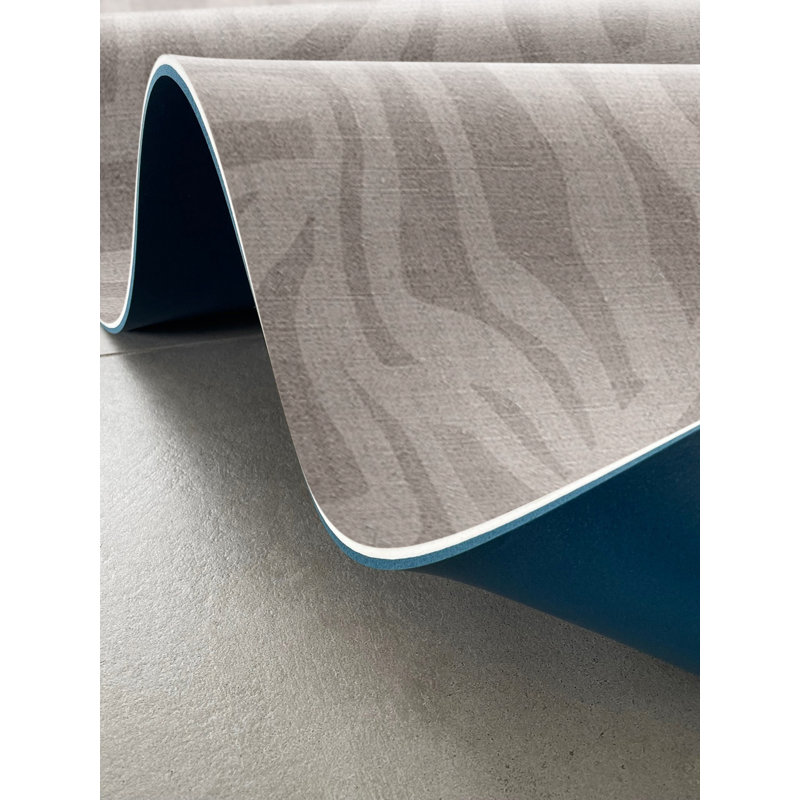 Wildwaters Beige Cushioned Kitchen Mat, Rectangle 2' x 6'