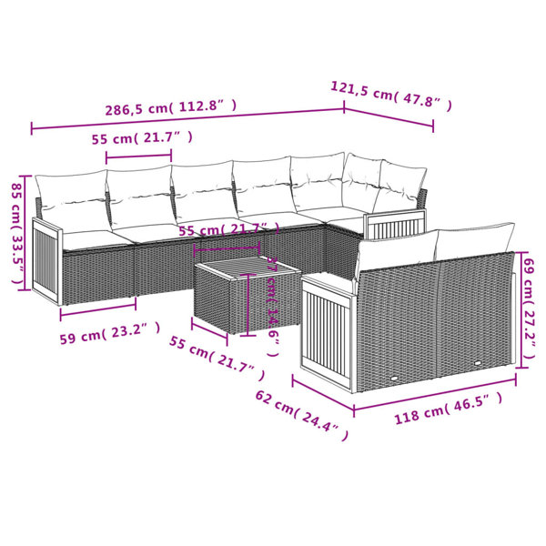 Dimensions du produit