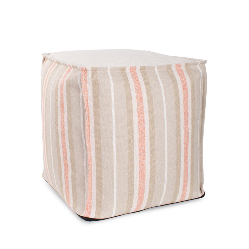 Pouf carré Lindalee, Terra